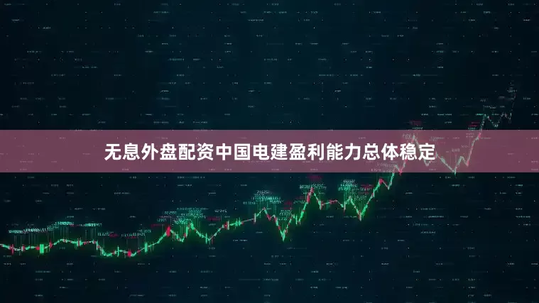 无息外盘配资中国电建盈利能力总体稳定